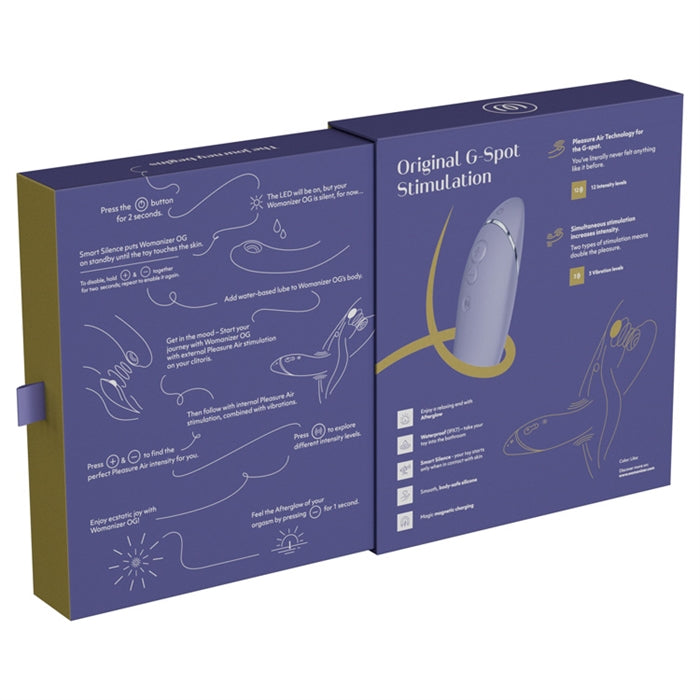 Womanizer OG Air Pleasure G-Spot Vibrator  Box Insert