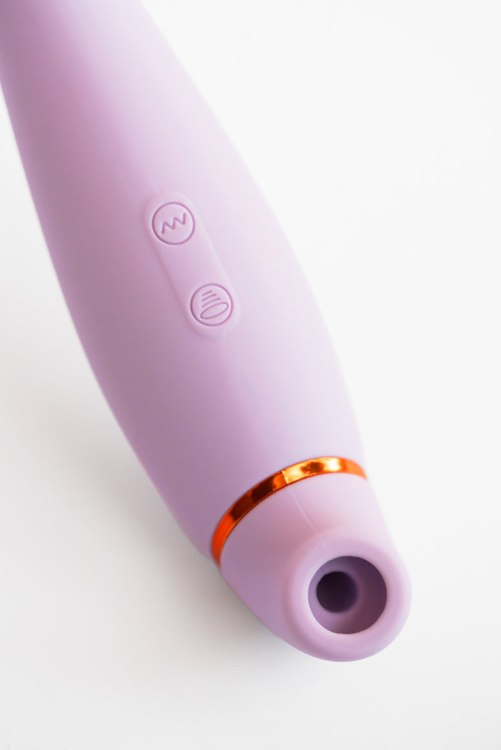 Alana VIOLET Dual Ended G-Spot & SUPER SUCKER Vibrator