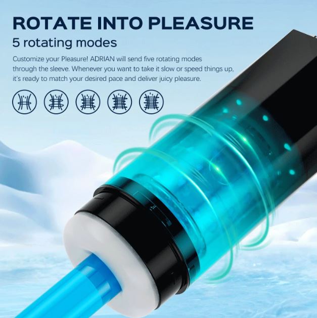 Honey Play Box Adrian Water Spa Rotating Masturbator Functions