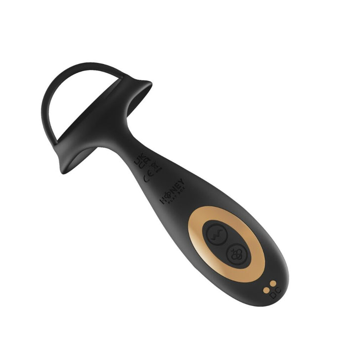 Cyrus App-Controlled Thrusting Prostate Vibrator Button View