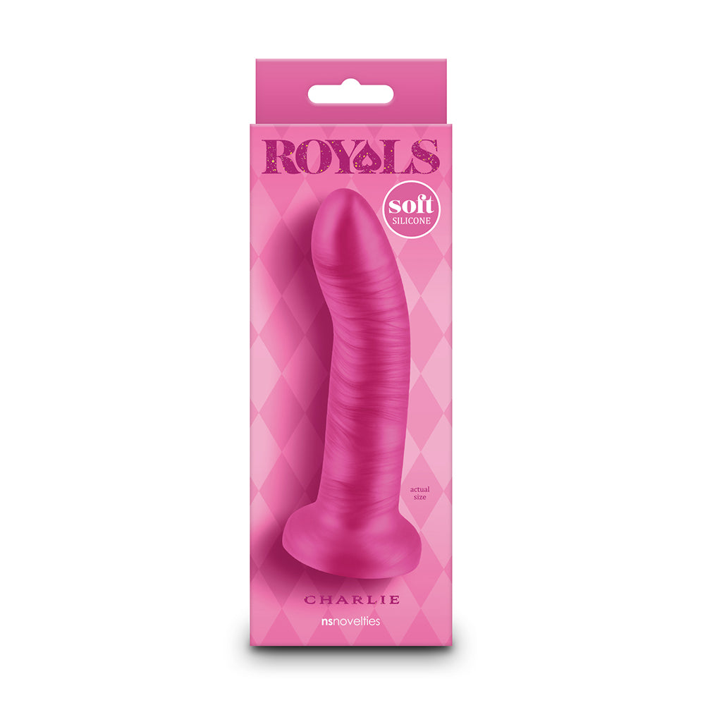 Charlie Soft Flexible Silicone 5 Inch Shimmer Dong Product Box