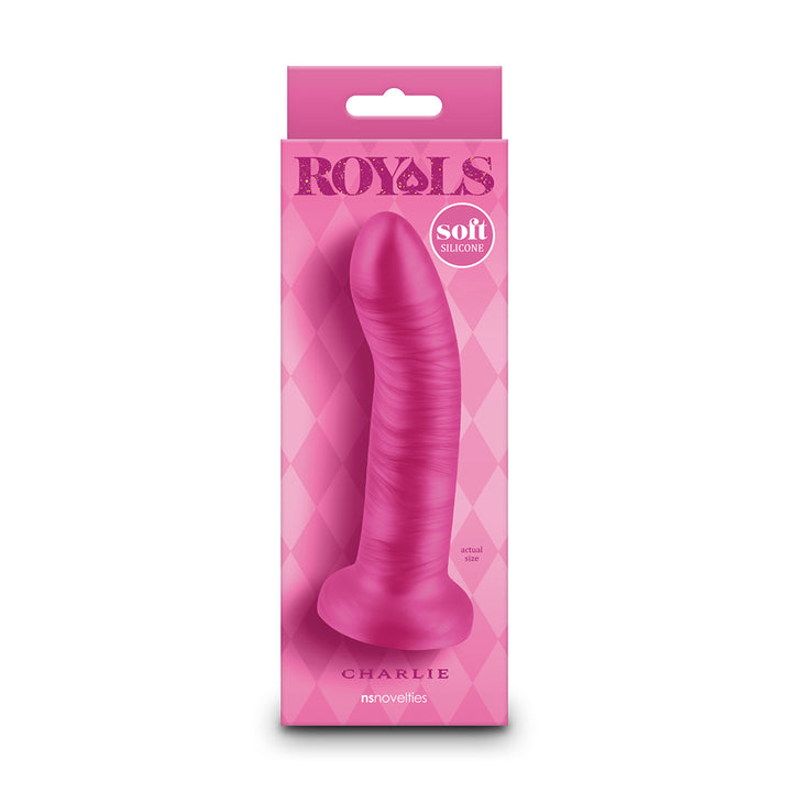 Charlie Soft Flexible Silicone 5 Inch Shimmer Dong Product Box