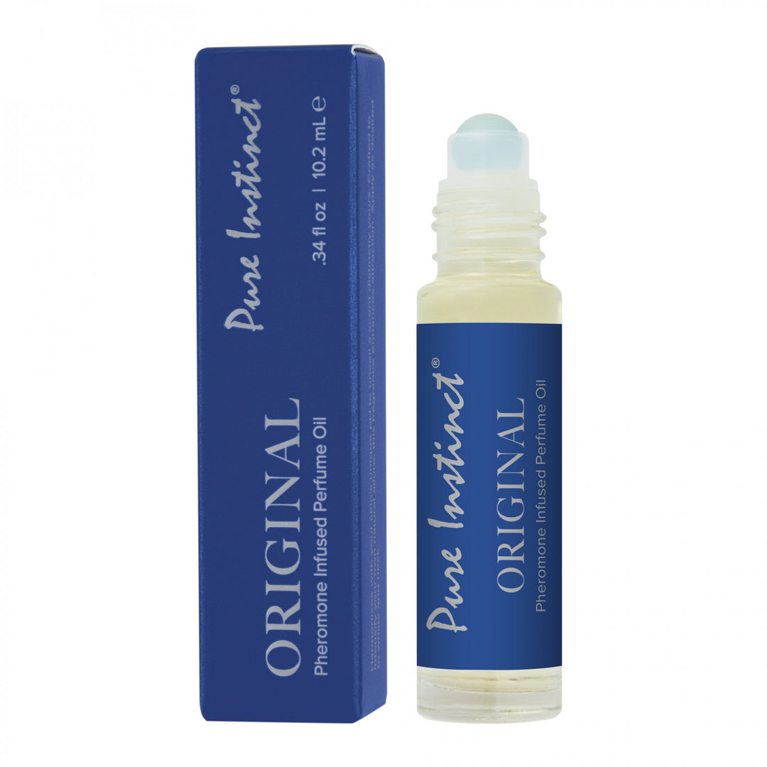 Pheromone Roll On Perfume Oil - Pure Instinct Orginal cap off