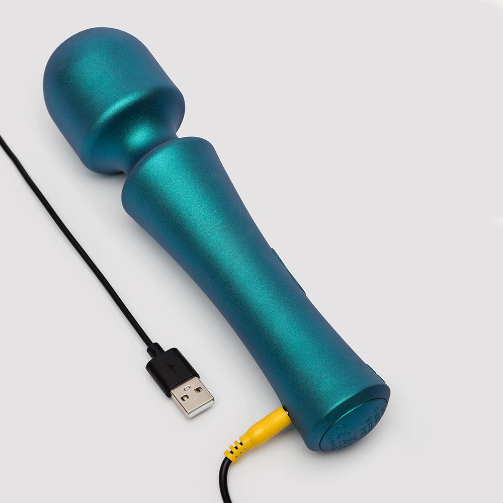 Presto Rechargeable Waterproof Travel Friendly Wand Massager charging