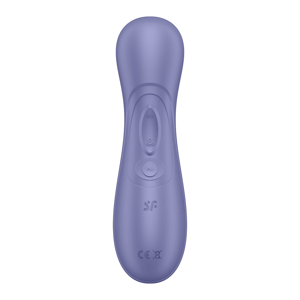 Satisfyer Pro 2 Gen 3 Double Air Pulse & Pressure Waves Vibrator & New APP Connect Top view