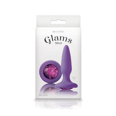 Glams GEM Silicone PLUGS Mini Purple