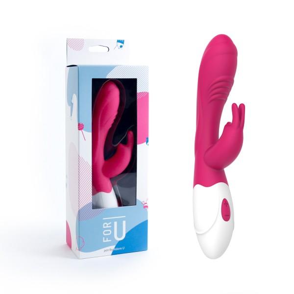 For U Lollipop G-Spot Rabbit Vibrator by Adore U