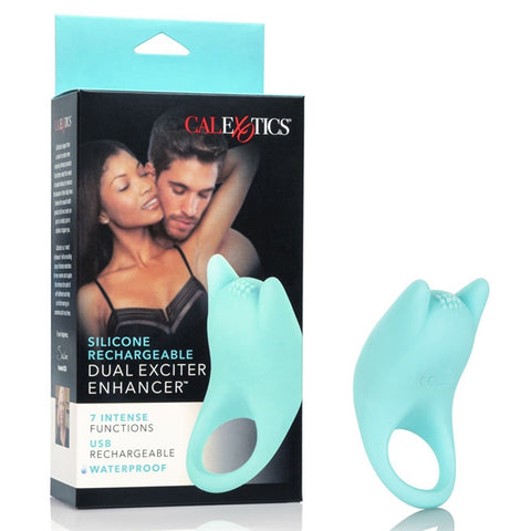 California exotics dual exciter enhancement ring and clitoral stimulator