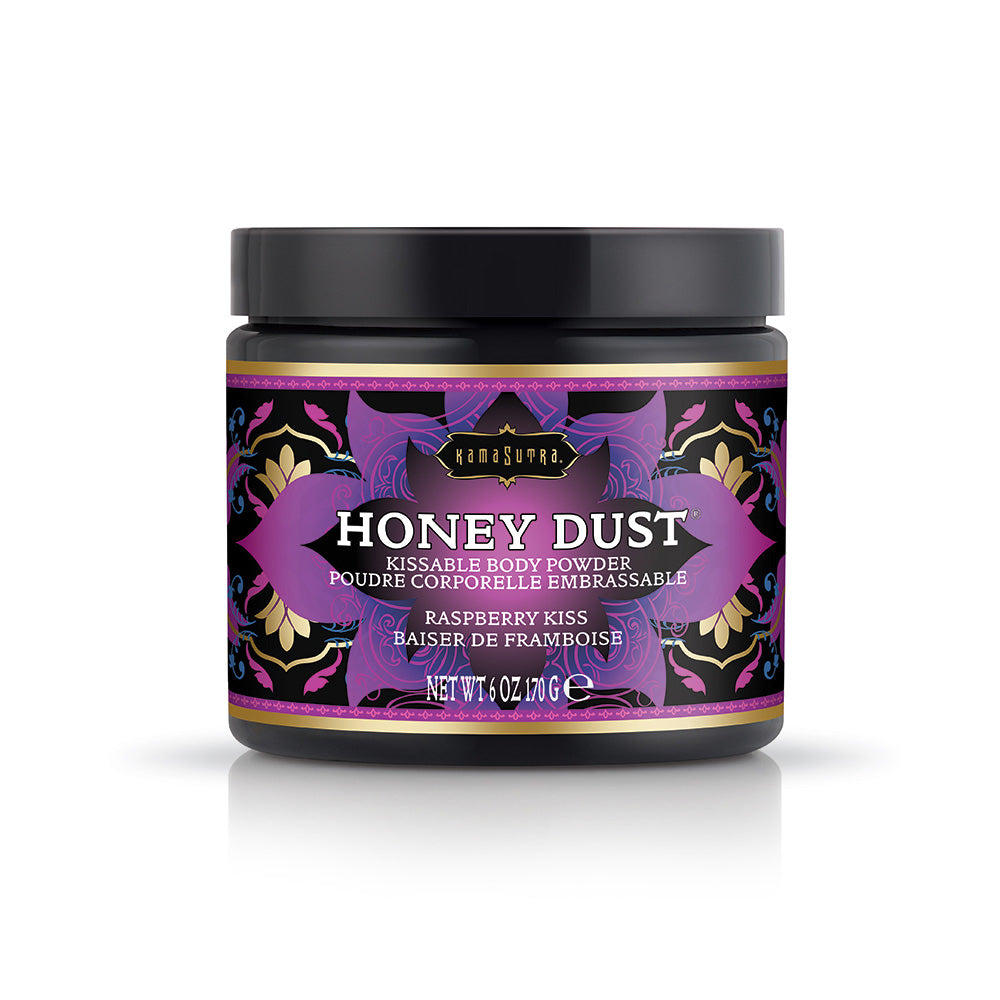 Kama Sutra kissable body powder - raspberry kiss flavor