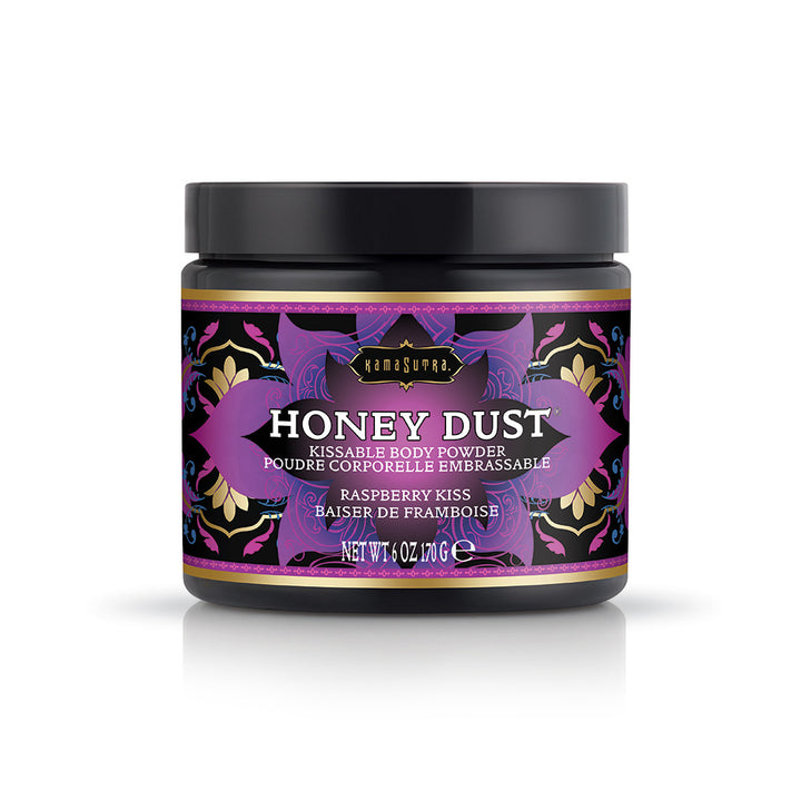 Kama Sutra kissable body powder - raspberry kiss flavor