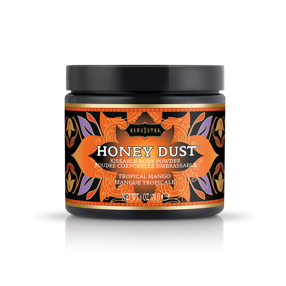 Kama Sutra kissable body powder - tropical mango flavor