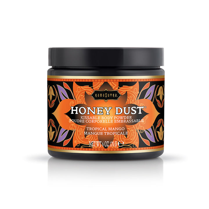Kama Sutra kissable body powder - tropical mango flavor