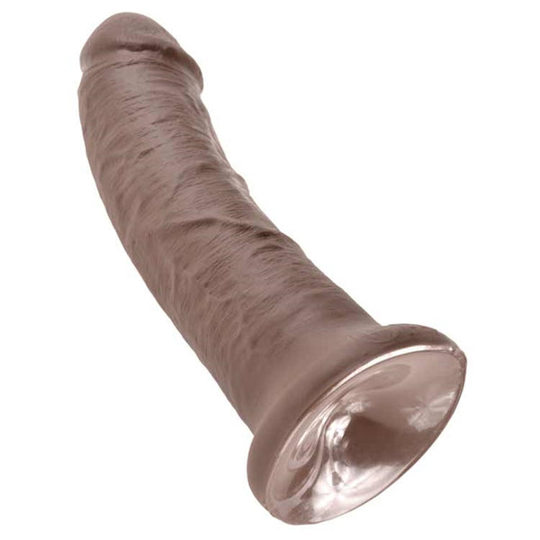 King cock 8 inch dildos are strap-on compatible and have a strong suction cup base