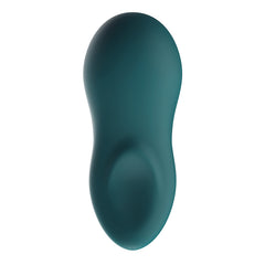 We-Vibe Touch X Magic Multitasker Vibe in velvet green rechargeable bluetooth from the back view