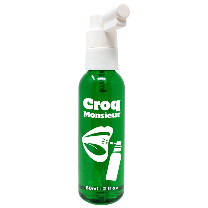 Croq Monsieur ORAL SEX SPRAY Throat Desensitizer - Spearmint 60ml