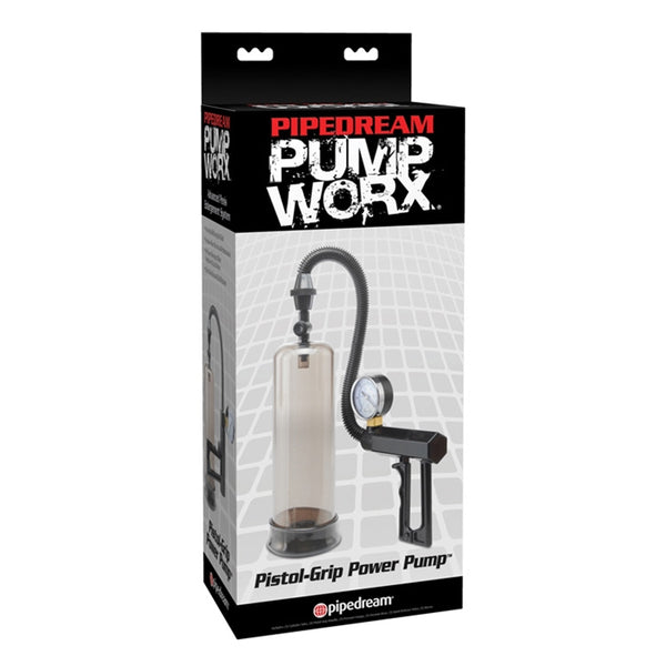 Pump Worx Pistol-Grip POWER PUMP W/ Gauge