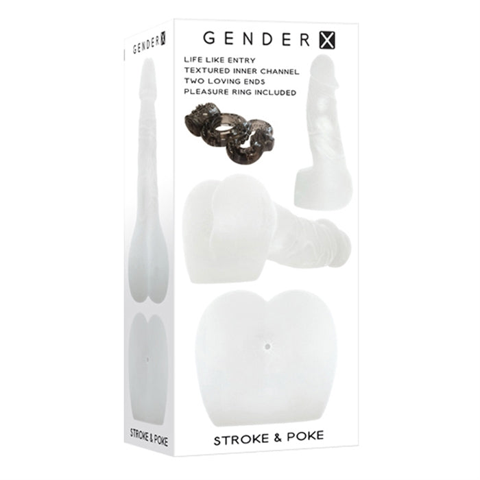 Gender X STROKE & POKE Masturbator Kit In Box