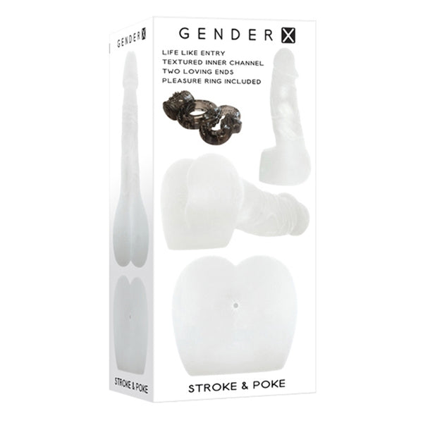 Gender X STROKE & POKE Masturbator Kit