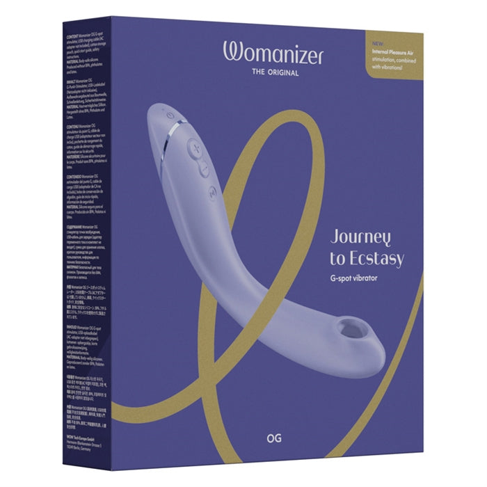 Womanizer OG Air Pleasure G-Spot Vibrator in box 