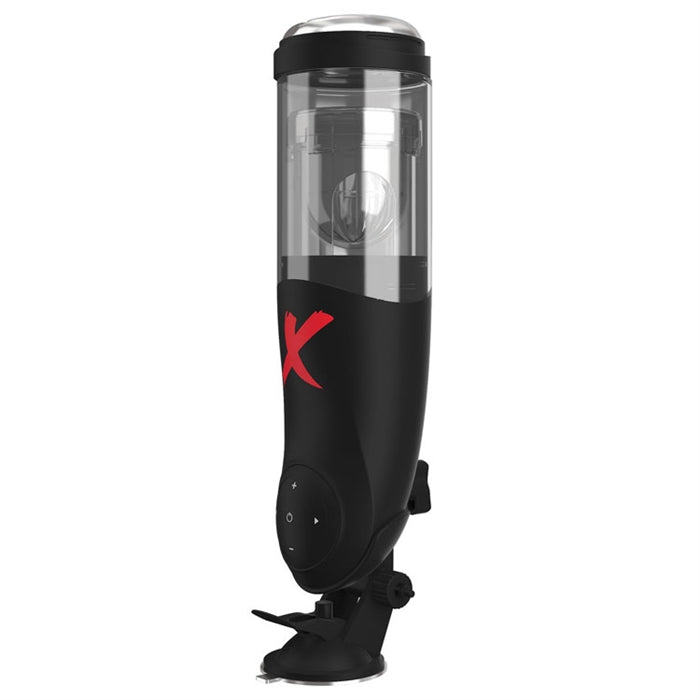 PDX Elite Deluxe Mega-Bator Thrusting Masturbator Upright