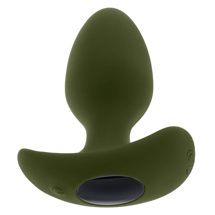 The Colonel Silicone Vibrating Anal Plug Remote-Control underside view