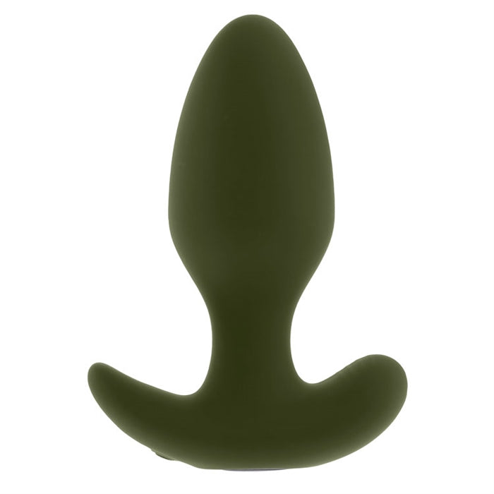 The Colonel Silicone Vibrating Anal Plug Remote-Control profile view