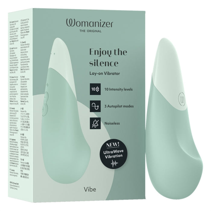 Womanizer Noiseless Lay-On Waterproof Vibrator With Box