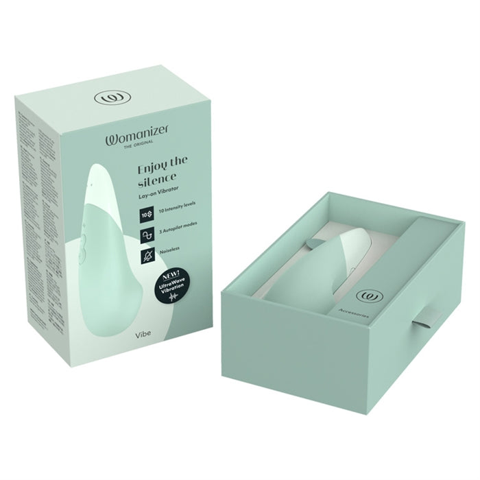 Womanizer Noiseless Lay-On Waterproof Vibrator Open Box