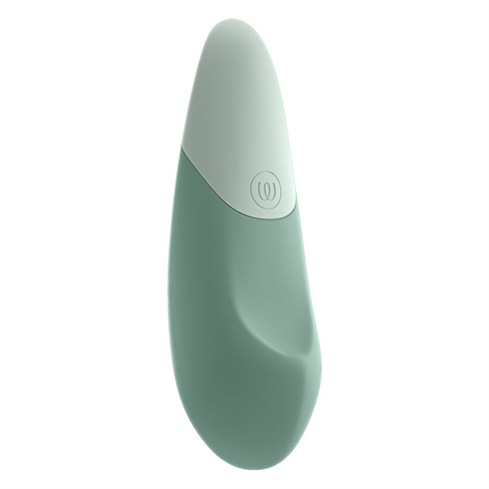 Womanizer Noiseless Lay-On Waterproof Vibrator Sage Green