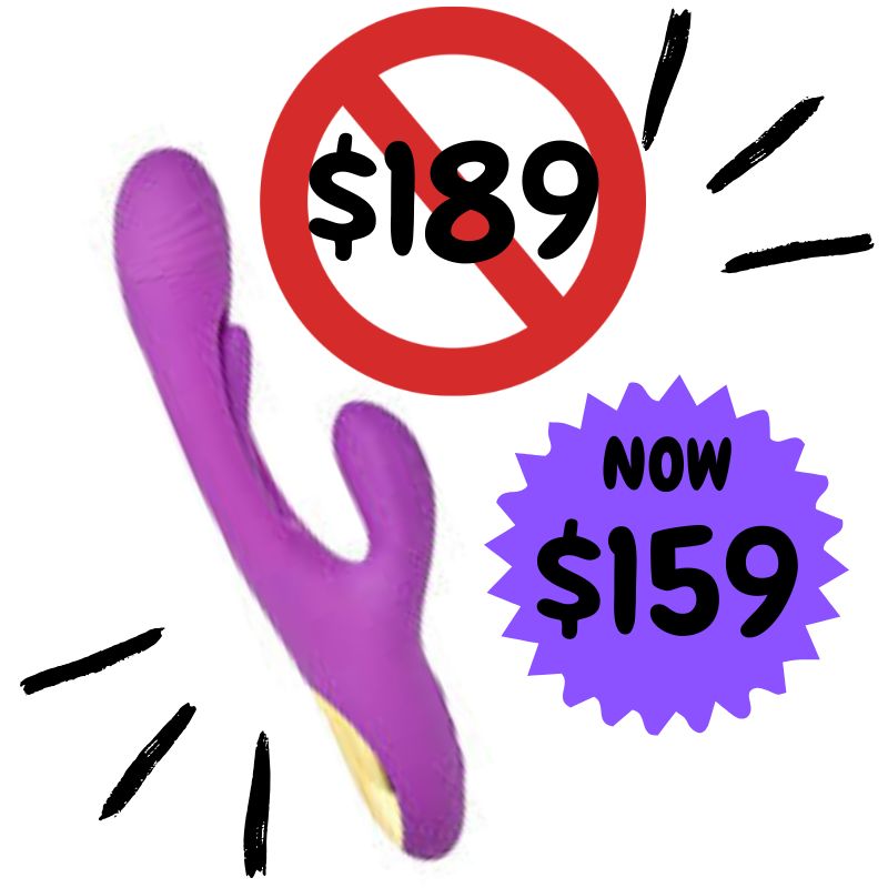 Touch of MAGIC Rabbit  - Doigt de Fée - 3-In-1 Stimulator - Vibrator & Massager - Sexessories Parksville