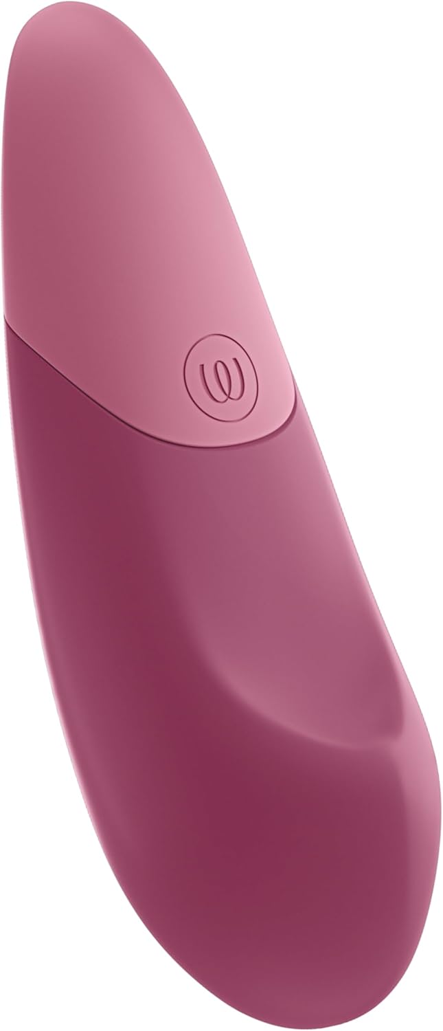 Womanizer Noiseless Lay-On Waterproof Vibrator Dusty Rose