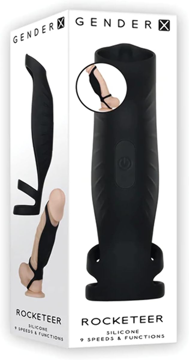 Gender X Rocketeer Penis Sheath Vibrator - Wearable Vibrator - Sexessories Parksville