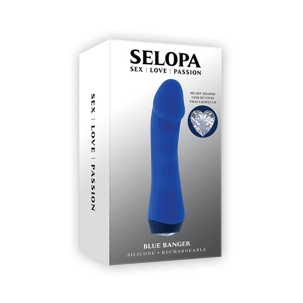 Blue Banger G-spot Vibrator - Selopa
