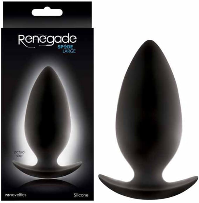 Renegade Anal Spades Butt Plugs Size Large