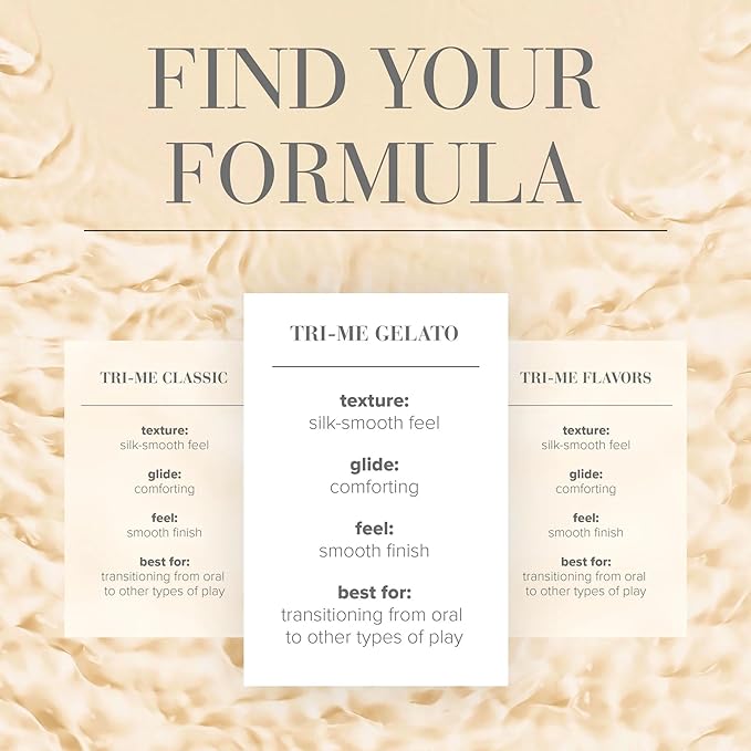 JO Gelato FLAVOURS Lubricant - Formula Information