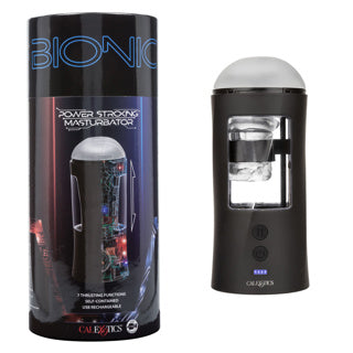 Bionic Stroker displayed alongside packaging