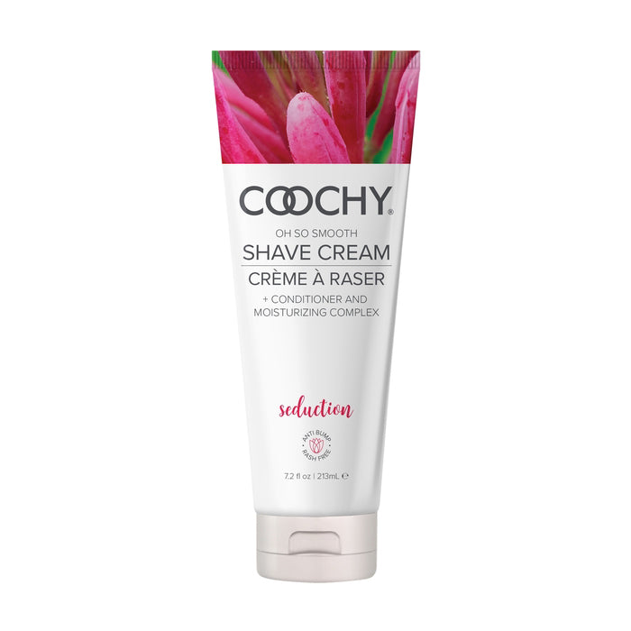 COOCHY Shave CREAM, Banish Bumps, Seduction Scent 7.2 oz