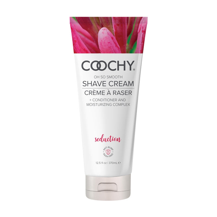 COOCHY Shave CREAM, Banish Bumps, Seduction Scent 12.5 oz