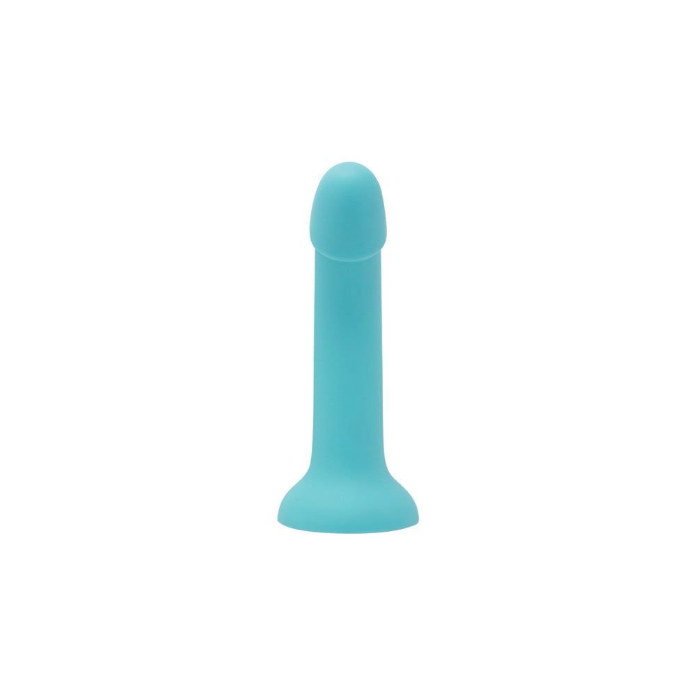 Nobu Turquise Silicone 7.25 Inch Dildo W/ Strong Suction Cup - DG13 Front View