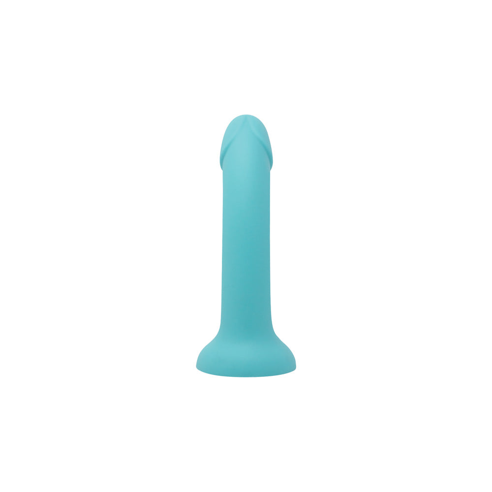 Nobu Turquise Silicone 7.25 Inch Dildo W/ Strong Suction Cup - DG13 Back View