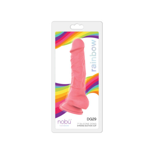 Pink 7 inch Dong W/ Strong Suction Cup - DG29