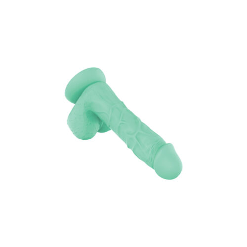 Teal Silicone 7.75 inch Dildio W/ Strong Suction Cup - DG30