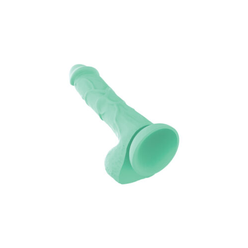 Teal Silicone 7.75 inch Dildio W/ Strong Suction Cup - DG30