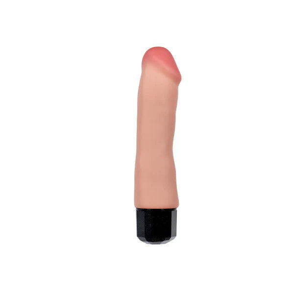 Dr. Avery 7.5 Inch Vibrating Rechargeable Silicone Soft Touch Dildo