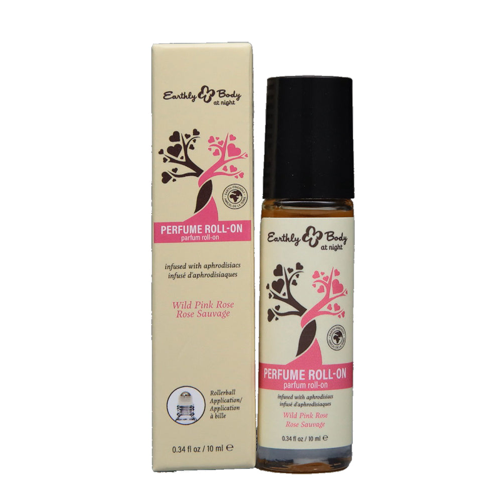 Wild Pink Rose Aphrodisiac Perfume Roll-On with Box