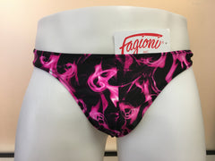 Fagioni Men's Assorted Pattern PRINT Underwear G-String / THONG - Style 4961
