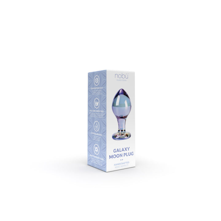 Galaxy Moon Anal Glass Plug Box Front