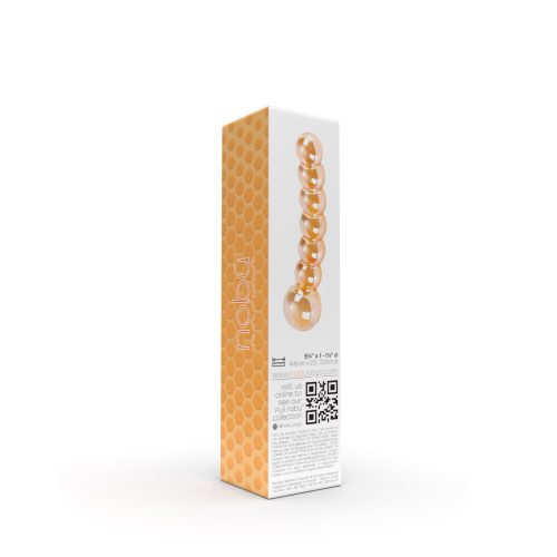 Honey Beads P-Spot & G-Spot Glass Dual-Ended Wand Box Back 