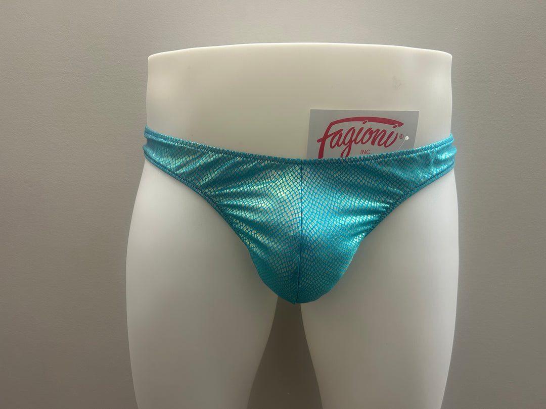 Fagioni Metallic Snake Skin THONG Underwear Style 5147 - Lingerie & Hosiery - Sexessories Parksville
