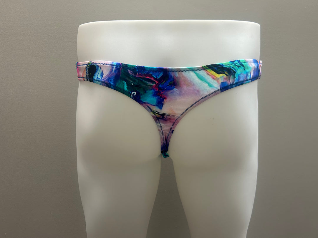 Fagioni Men's Assorted Pattern PRINT THONG Underwear Style 4787 - Lingerie & Hosiery - Sexessories Parksville